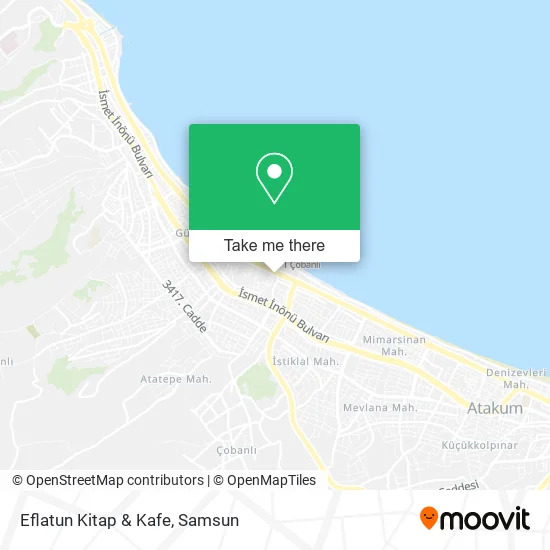 Eflatun Kitap & Kafe map
