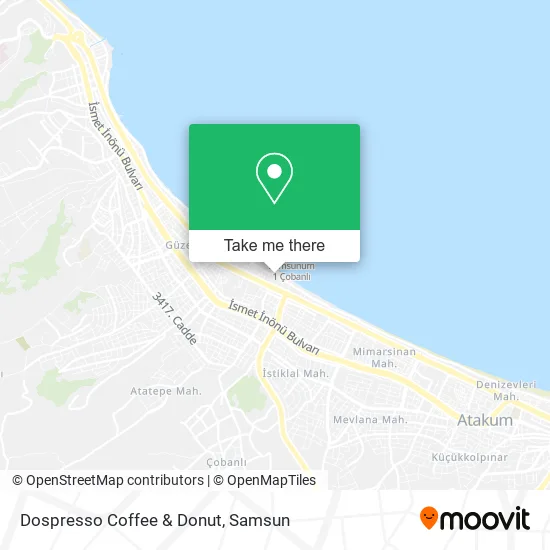 Dospresso Coffee & Donut map