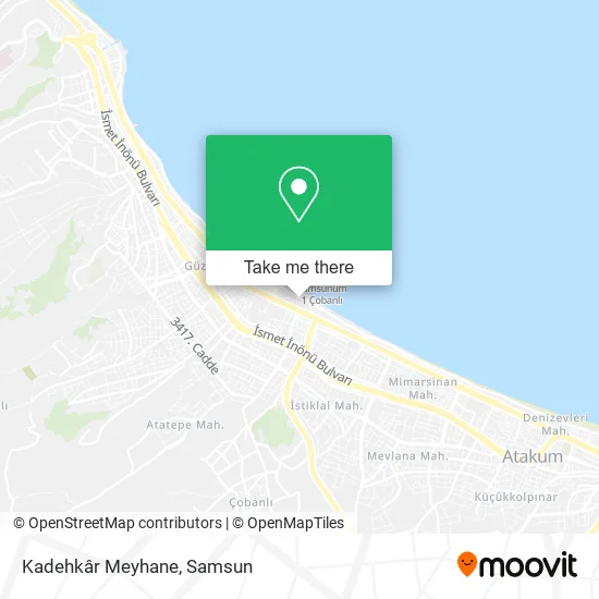 Kadehkâr Meyhane map