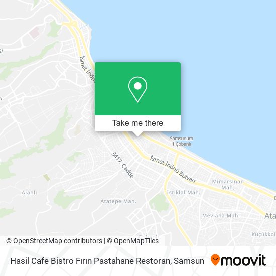 Hasil Cafe Bistro Fırın Pastahane Restoran map