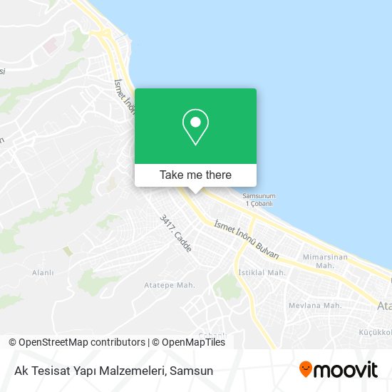 Ak Tesisat Yapı Malzemeleri map