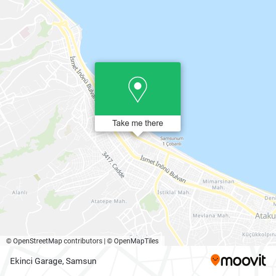 Ekinci Garage map