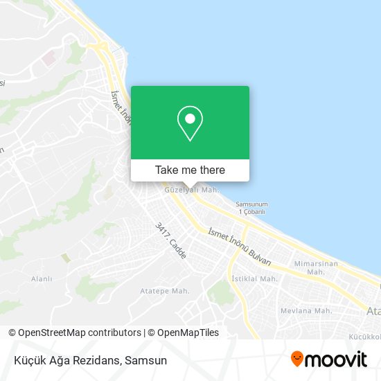 Küçük Ağa Rezidans map
