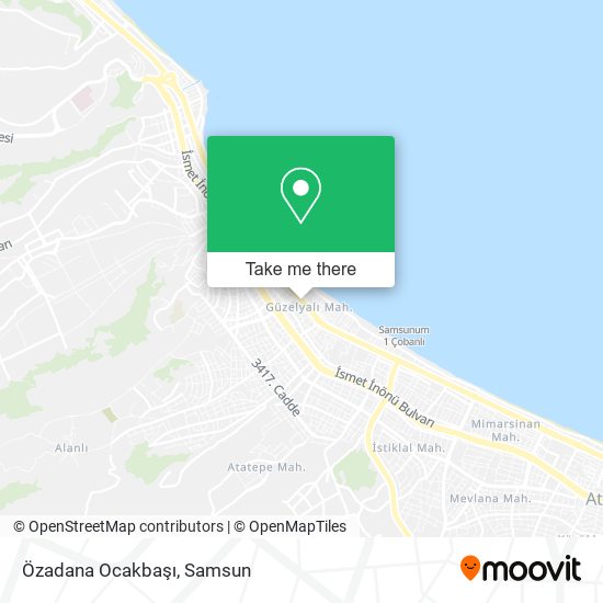 Özadana Ocakbaşı map