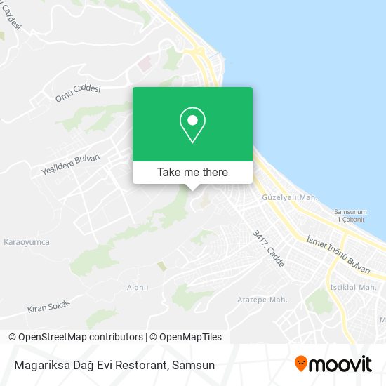 Magariksa Dağ Evi Restorant map
