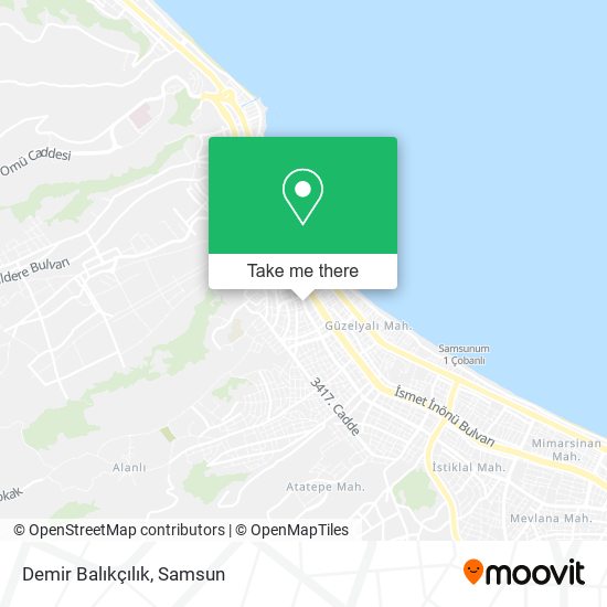 Demir Balıkçılık map