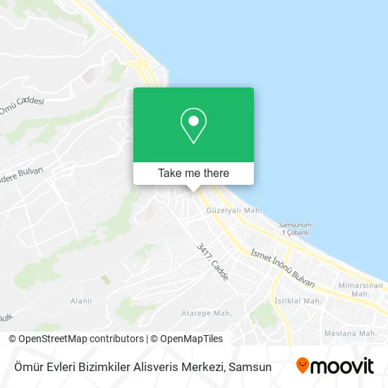 Ömür Evleri Bizimkiler Alisveris Merkezi map