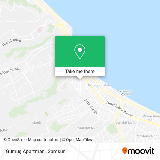 Gümüş Apartmanı map