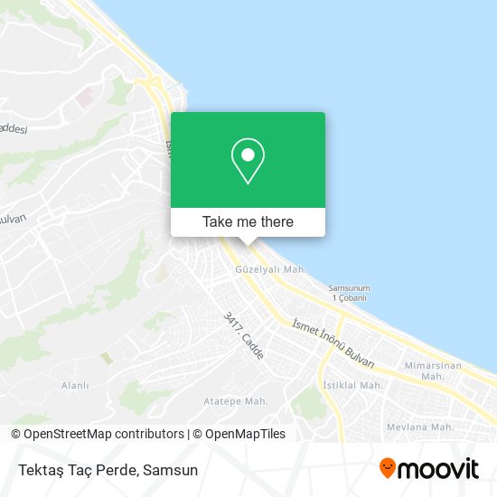 Tektaş Taç Perde map