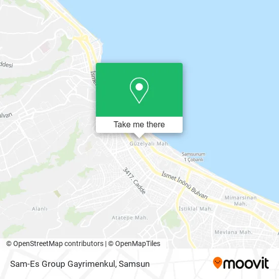 Sam-Es Group Gayrimenkul map
