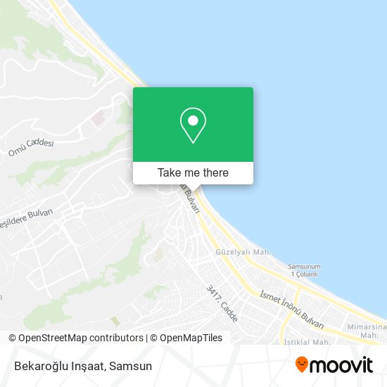 Bekaroğlu Inşaat map