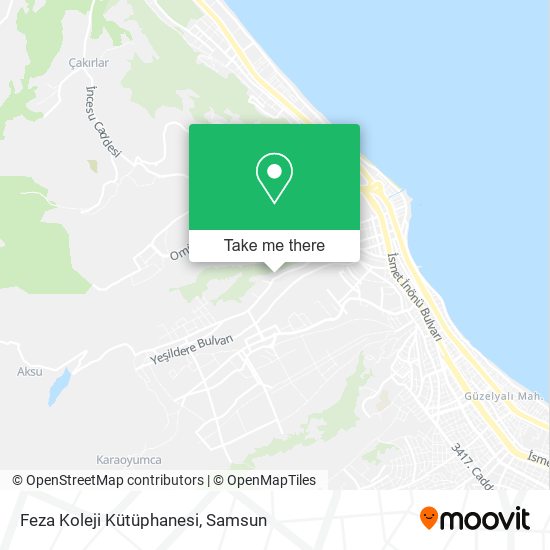 Feza Koleji Kütüphanesi map