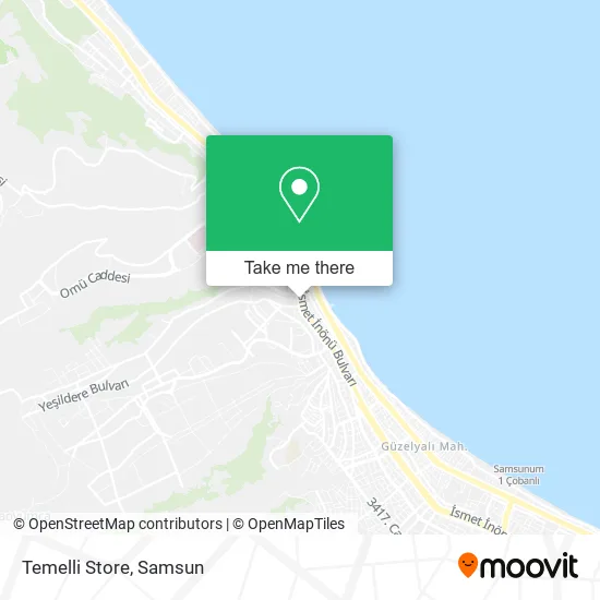 Temelli Store map