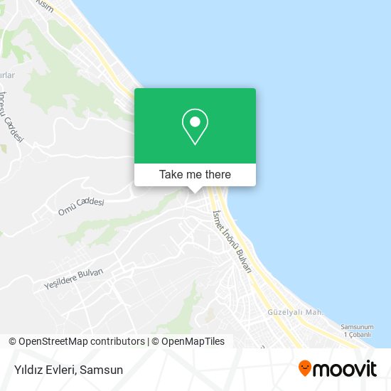 Yıldız Evleri map