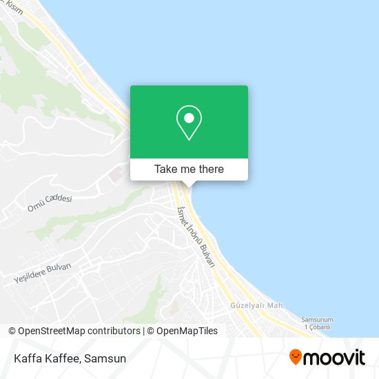 Kaffa Kaffee map