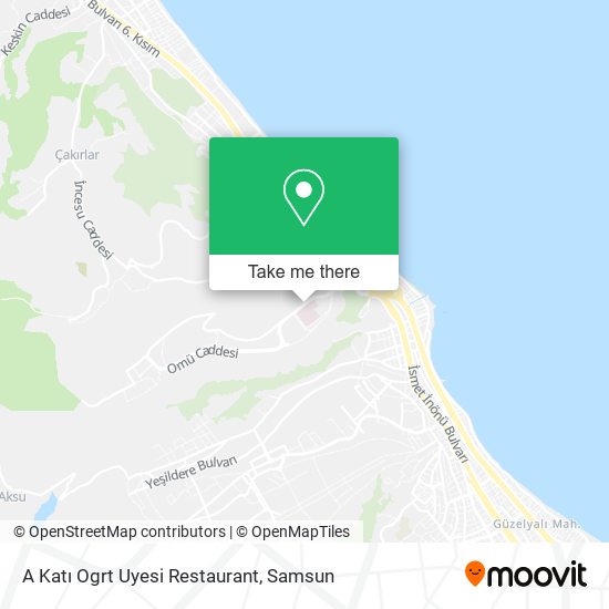 A Katı Ogrt Uyesi Restaurant map
