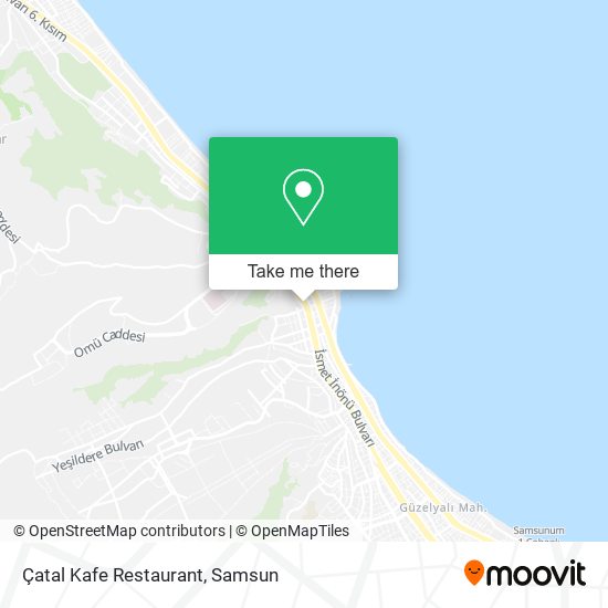 Çatal Kafe Restaurant map