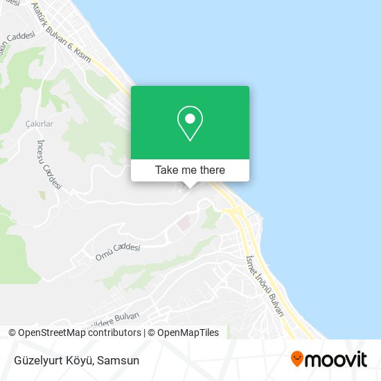 Güzelyurt Köyü map