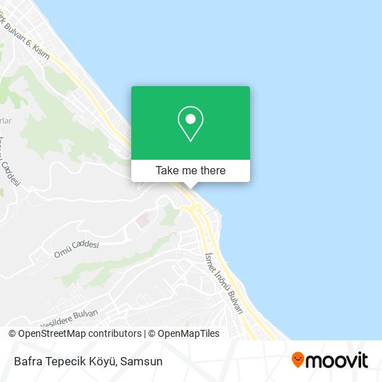 Bafra Tepecik Köyü map