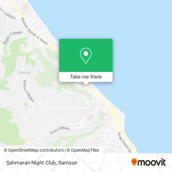 Şahmaran Night Club map