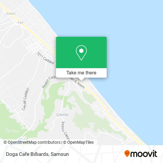Doga Cafe Bıllıards map