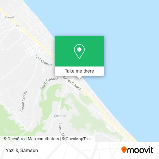 Yazlık map