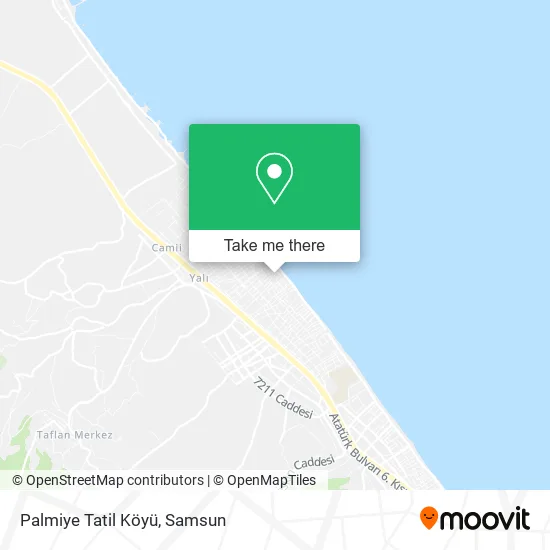 Palmiye Tatil Köyü map