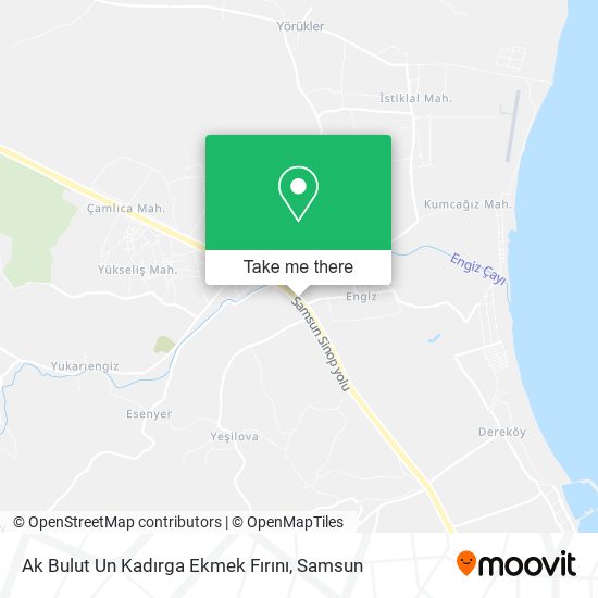 Ak Bulut Un Kadırga Ekmek Fırını map