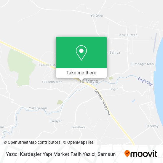 Yazıcı Kardeşler Yapı Market Fatih Yazici map