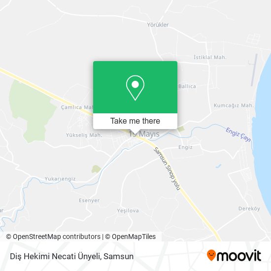 Diş Hekimi Necati Ünyeli map