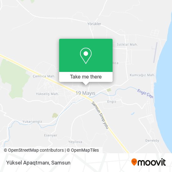 Yüksel Apaqtmanı map