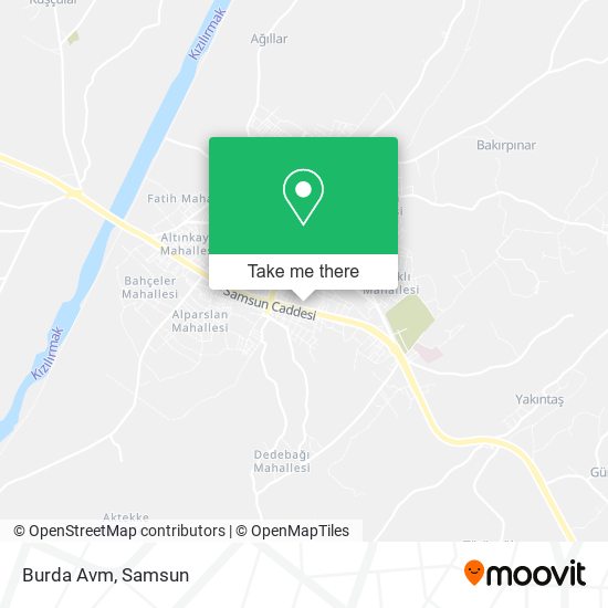 Burda Avm map