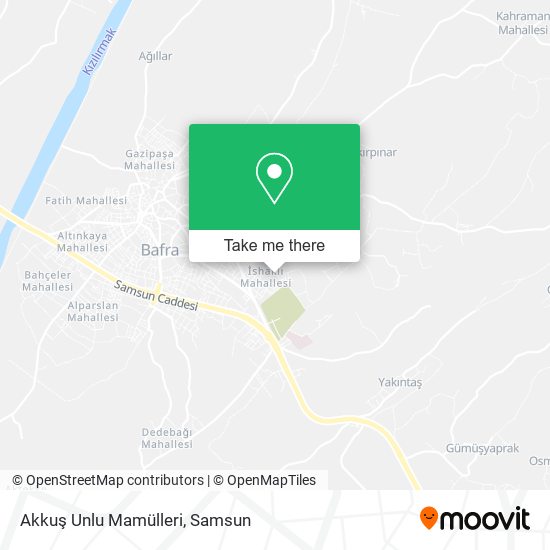 Akkuş Unlu Mamülleri map