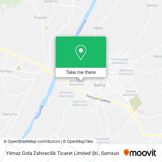 Yılmaz Gıda Zahirecilik Ticaret Limited Şti. map