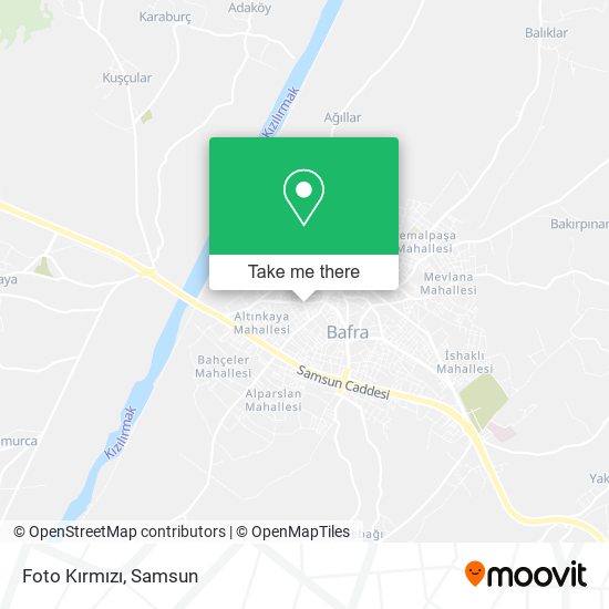 Foto Kırmızı map