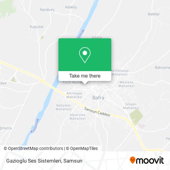 Gazioglu Ses Sistemleri map