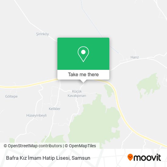 Bafra Kız İmam Hatip Lisesi map