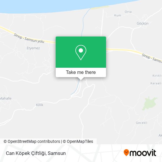 Can Köpek Çiftliği map