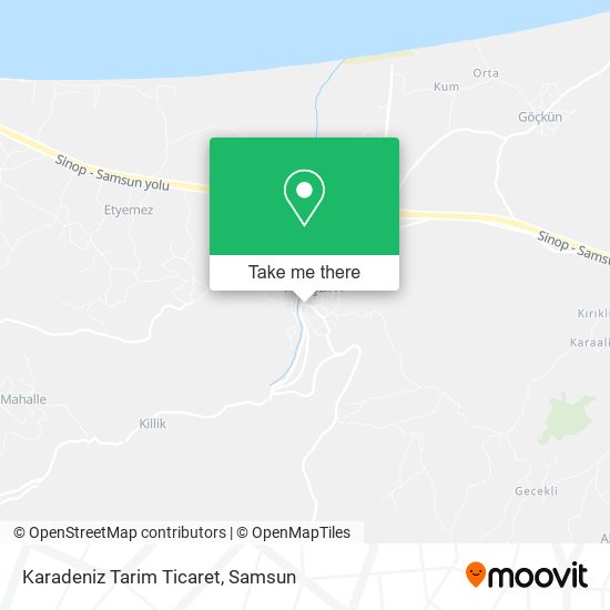 Karadeniz Tarim Ticaret map