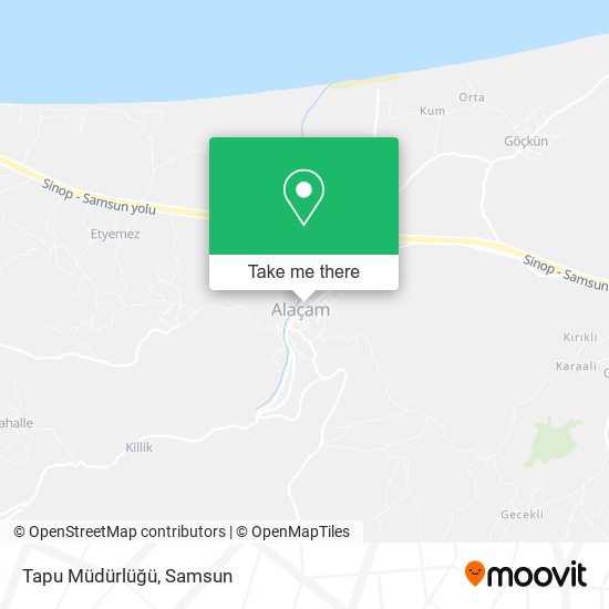 Tapu Müdürlüğü map