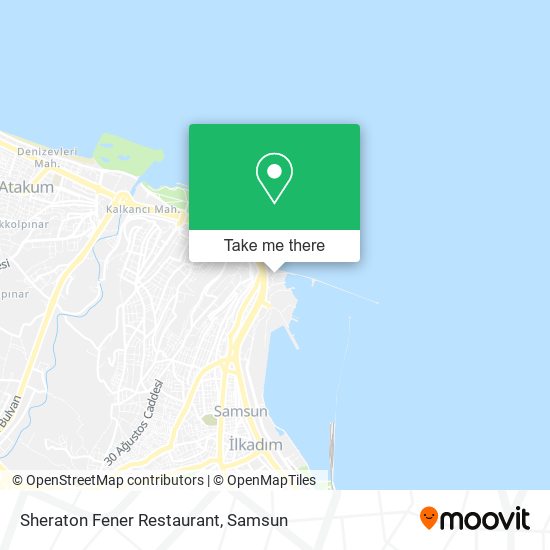 Sheraton Fener Restaurant map