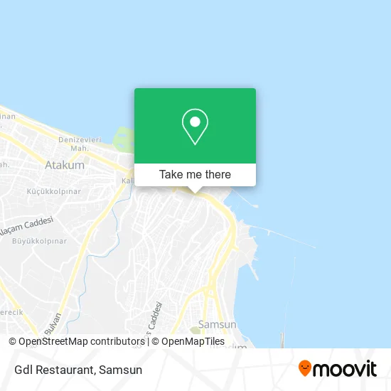 Gdl Restaurant map