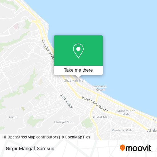 Gırgır Mangal map
