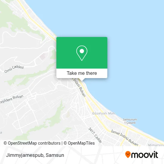 Jimmyjamespub map