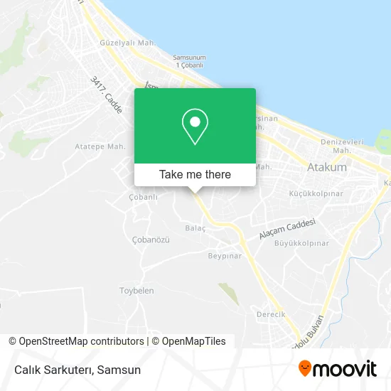 Calık Sarkuterı map