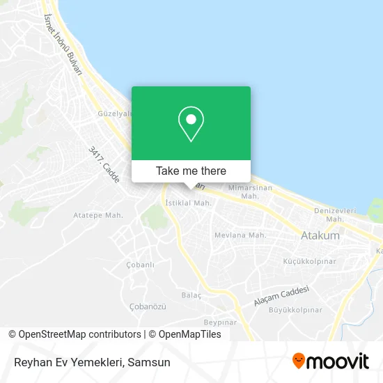 Reyhan Ev Yemekleri map