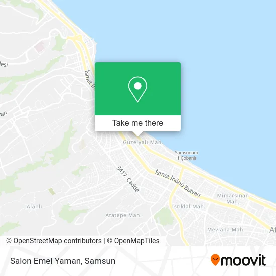 Salon Emel Yaman map