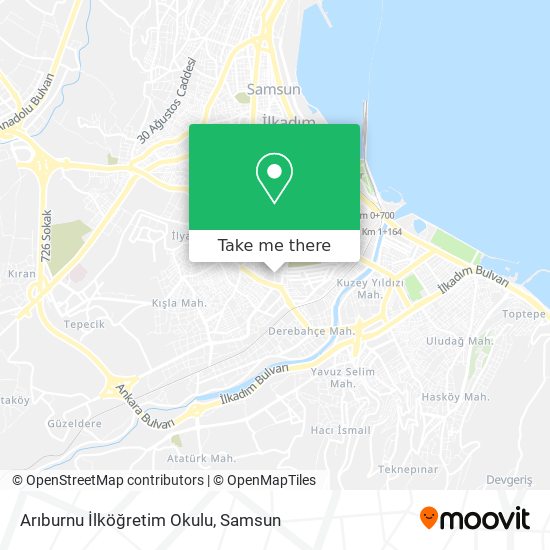 Arıburnu İlköğretim Okulu map