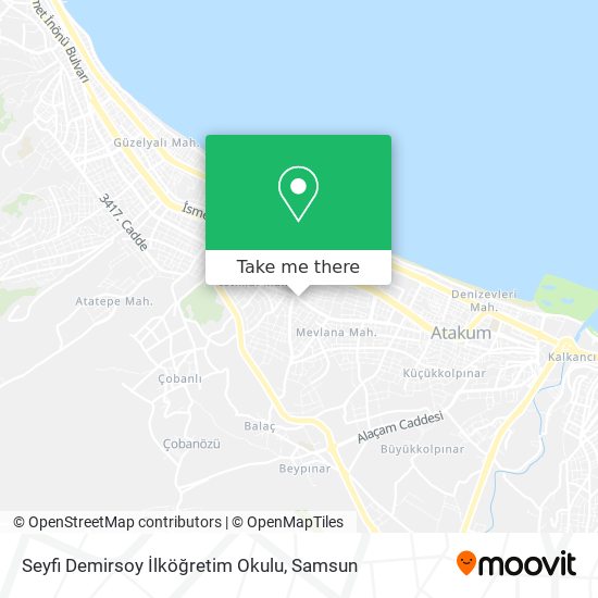 Seyfi Demirsoy İlköğretim Okulu map
