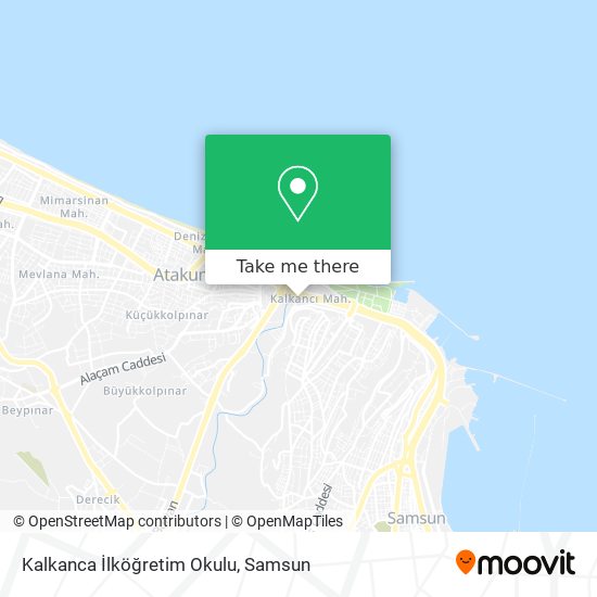 Kalkanca İlköğretim Okulu map